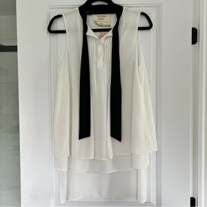 NWT California Moonrise Chiffon Sleeveless Tunic Blouse